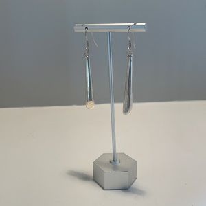 Drop Earrings in Sterling Silver